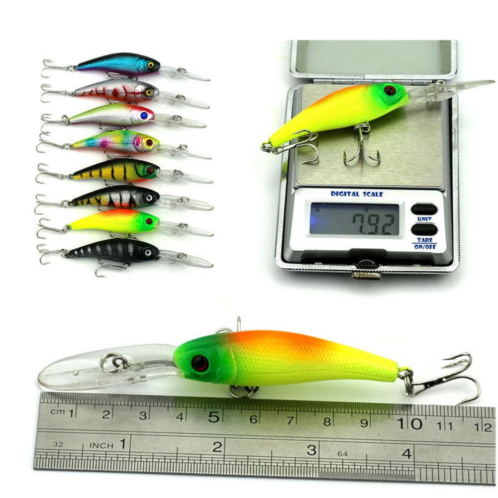 43 Pcs Mixed Size Colors Fly Fishing Lure Set