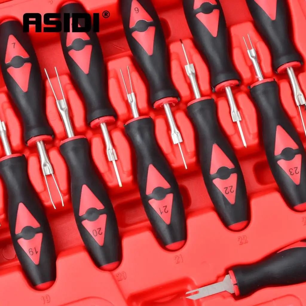 23pcs Car Universal Terminal Release Removal Tools Set Automotive Wiring Connector Crimp Pin Extractor For BMW Ford VW