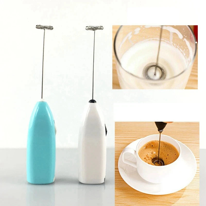 Electric Egg Beater Milk Drink Coffee Whisk Stirrer Mini Milk Frother Mixer Electric Home Kitchen Egg Beater for Kitchen Tools